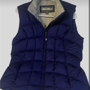 Eddie Bauer Women's Dark Blue Puffer Vest